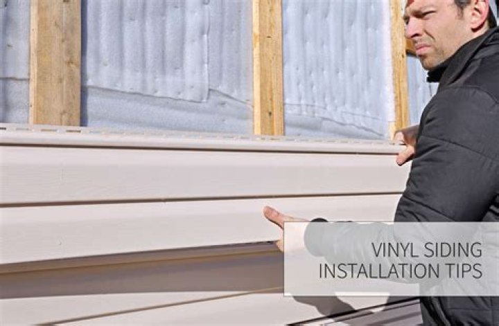 How do you install vinyl siding with insulation