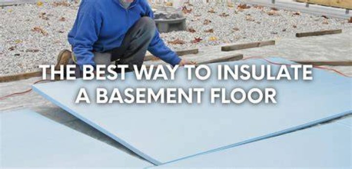 How do you insulate a basement floor