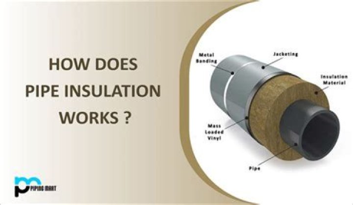 How do you insulate a septic pipe