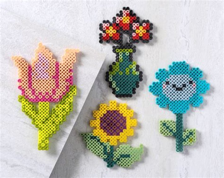 How do you iron beads together