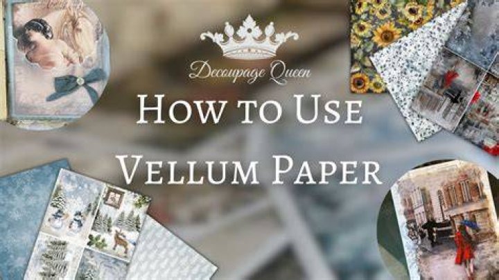 How do you keep vellum from curling