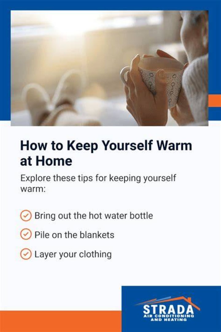 How do you keep yourself warm without a blanket