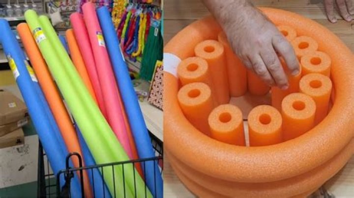 How do you make a circle with a pool noodle