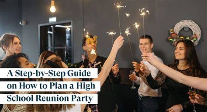 How do you make a program for a class reunion