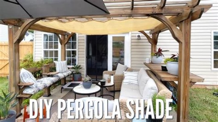 How do you make a retractable pergola