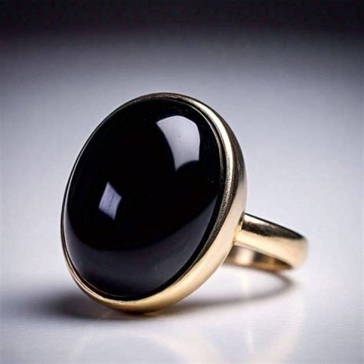 How do you make an onyx ring