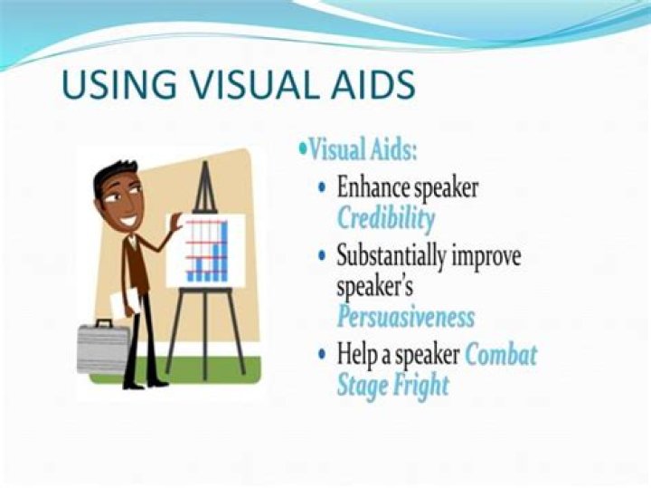 How do you make good visual aids