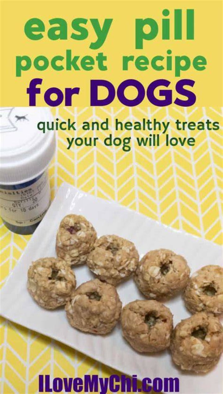 How do you make pill pockets for dogs