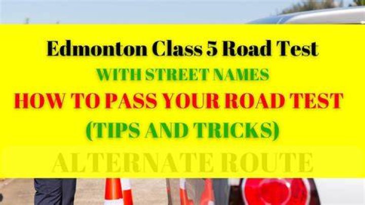 How do you pass a Class 5 road test in Alberta