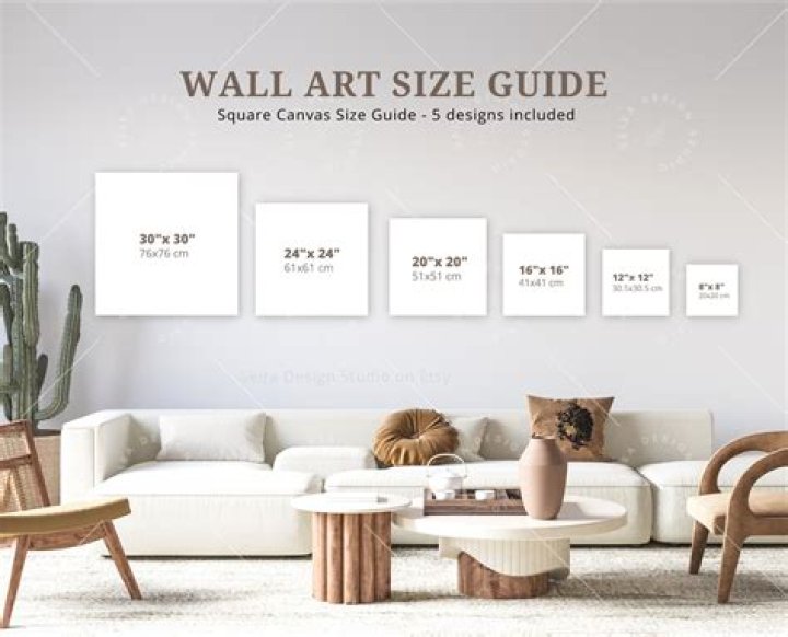 How do you paste a canvas on a wall