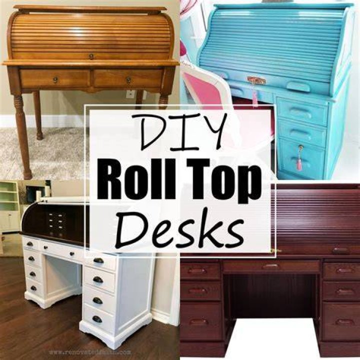 How do you restore a roll top desk