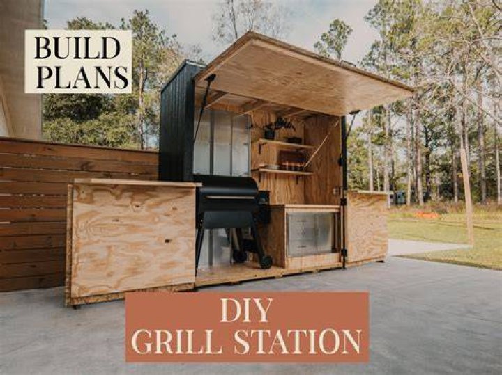 How do you secure a grill