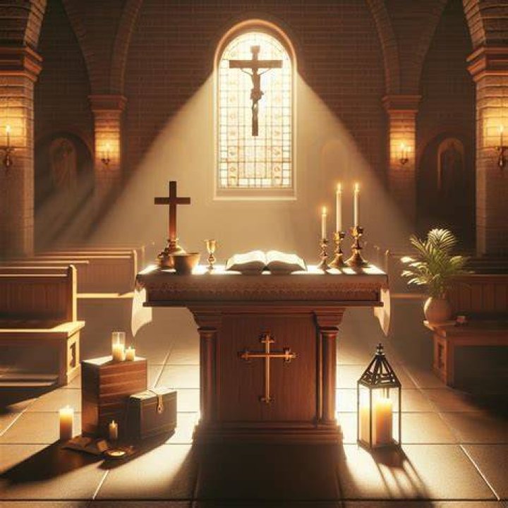 How do you stand at the altar