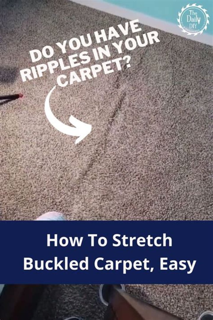 How do you stretch old carpet
