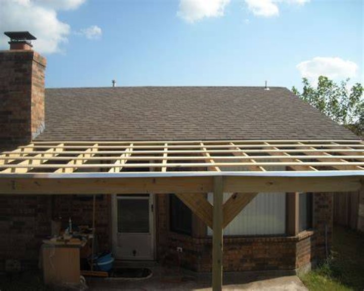 How do you tie an existing roof
