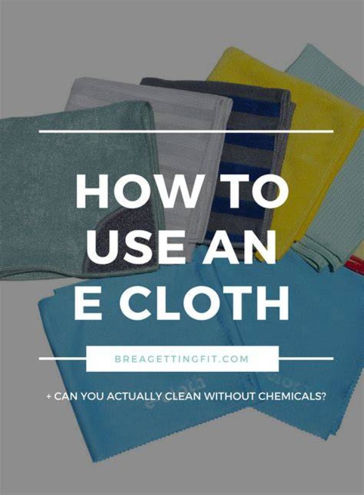 How do you use an e cloth