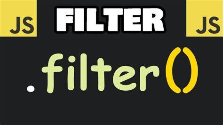 How do you use the filter method in JavaScript