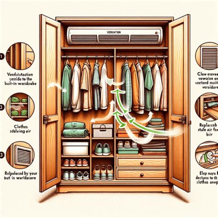 How do you vent a closet