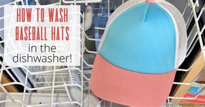 How do you wash a hat without a dishwasher