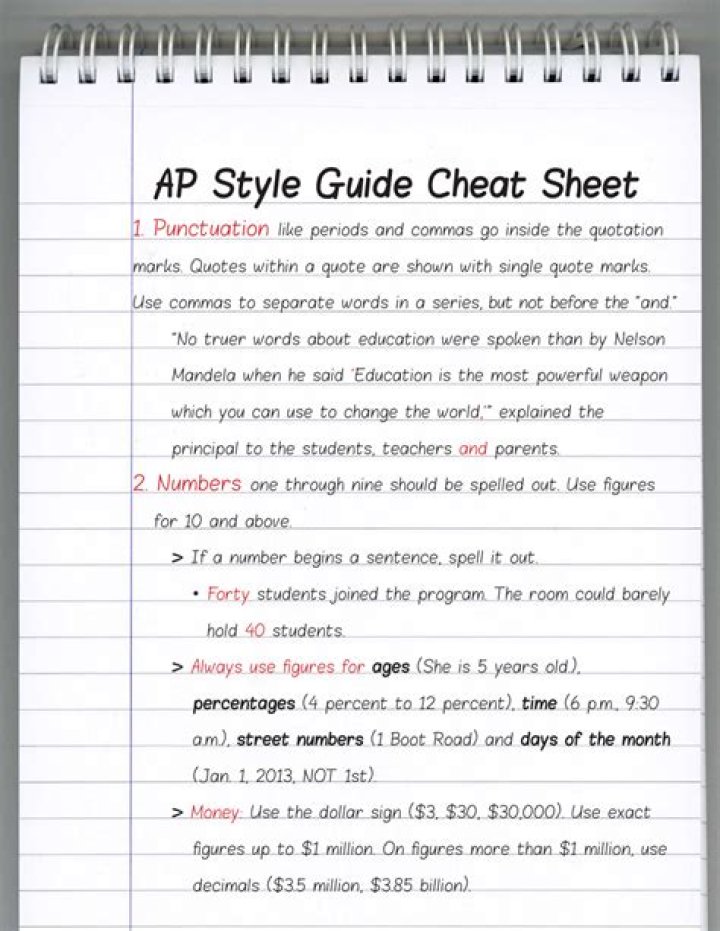 How do you write years in AP style