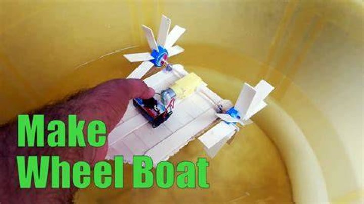 How does a paddle wheel work