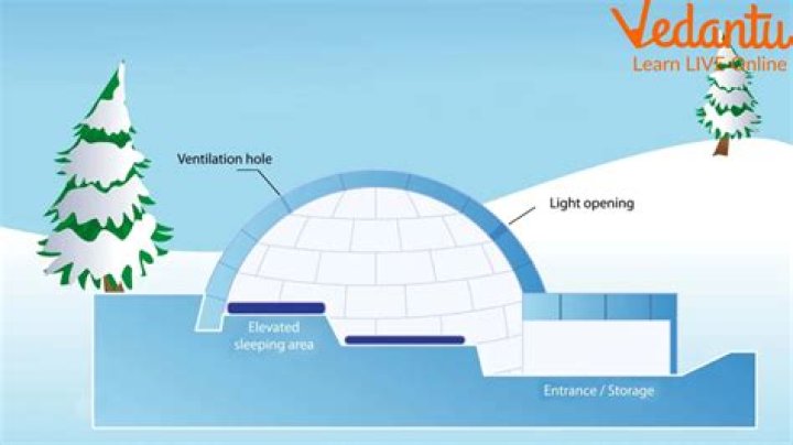 How does an igloo stay warm