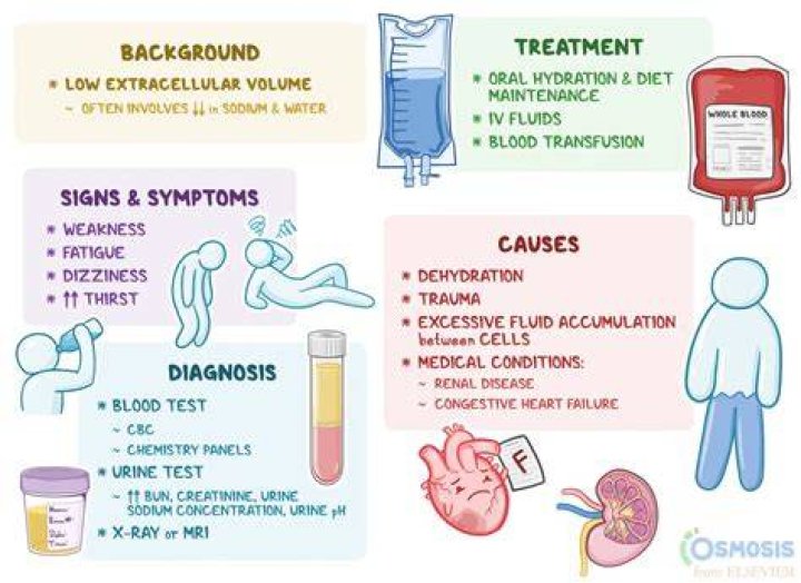 How does hypovolemia affect blood pressure