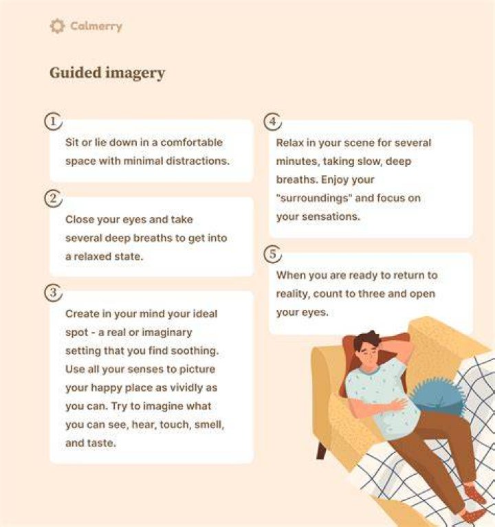 How does imagery help concentration