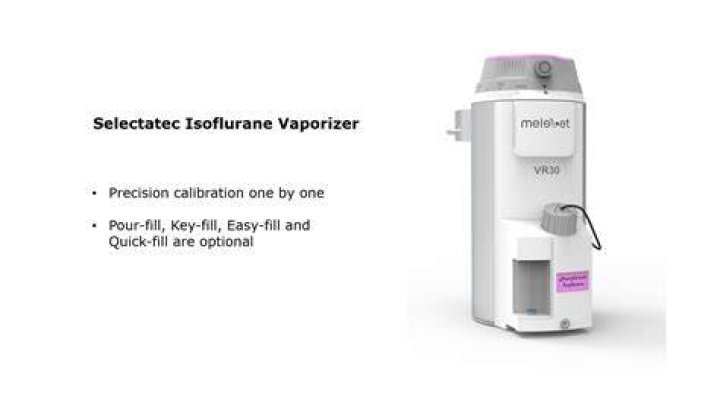 How does isoflurane vaporizer work