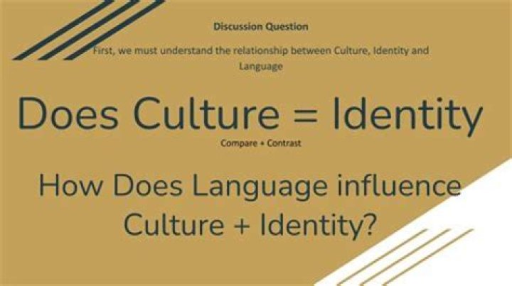 How does language shape your identity and culture