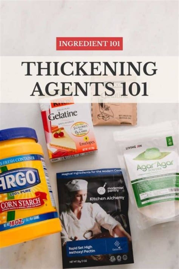 How does pectin thicken