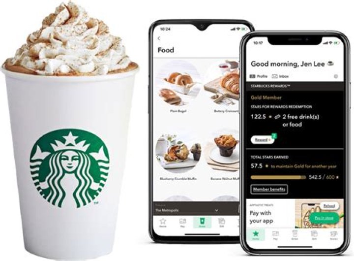 How does Starbucks app order work