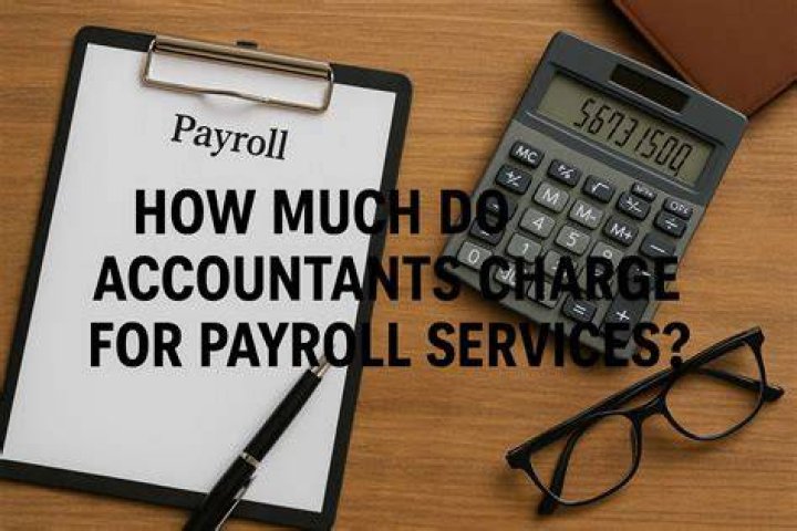 How much do accountants charge to do payroll