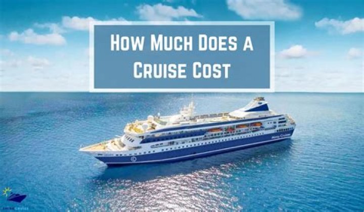 How much do cruises cost