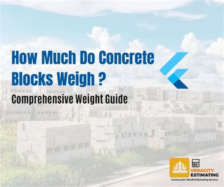 How much do foundation blocks weigh