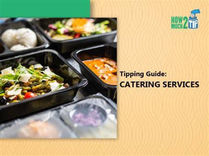 How much do you tip a catering server
