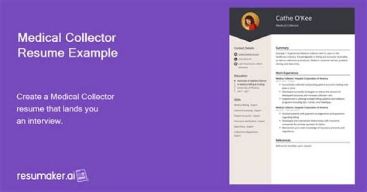 How much does a medical collector make