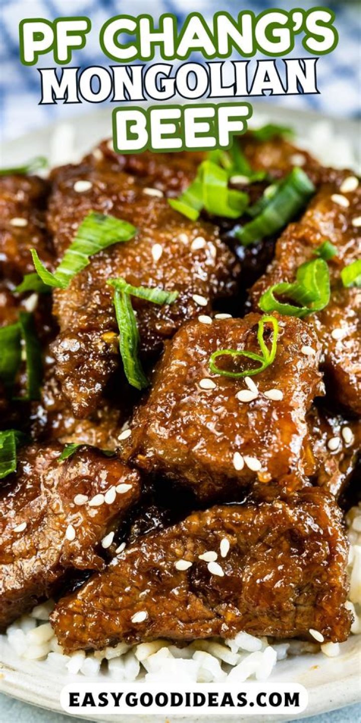 How much is Mongolian beef at PF Changs