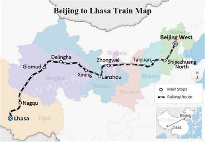 How much is train from Beijing to Lhasa