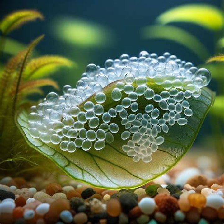 How often do land snails lay eggs