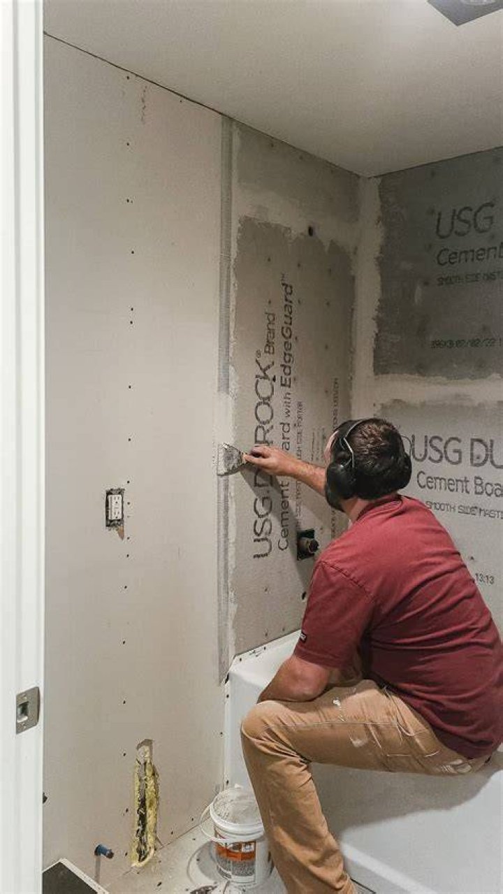 How often does cement board need to be painted