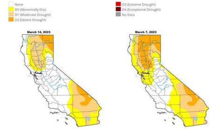 How often is California drought