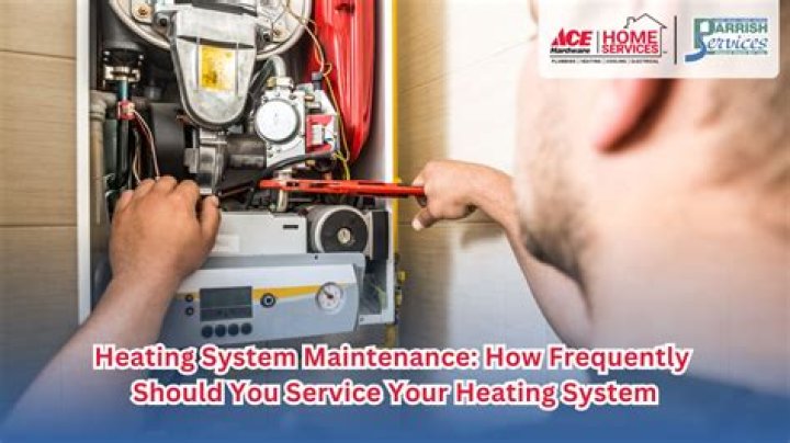 How often should central heating be serviced