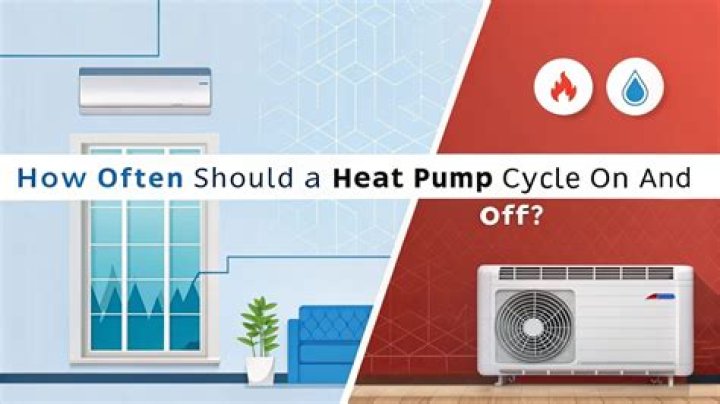 How often should heat pump run