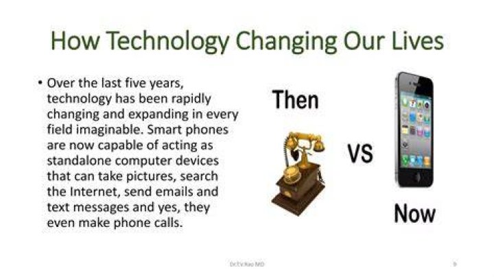How technology changed our lives quotes