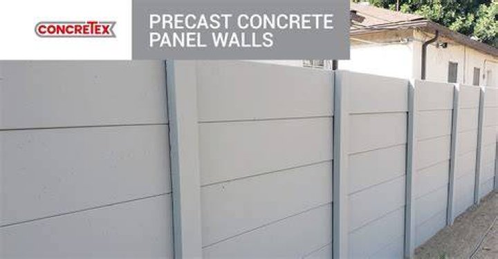 How thick is precast concrete wall