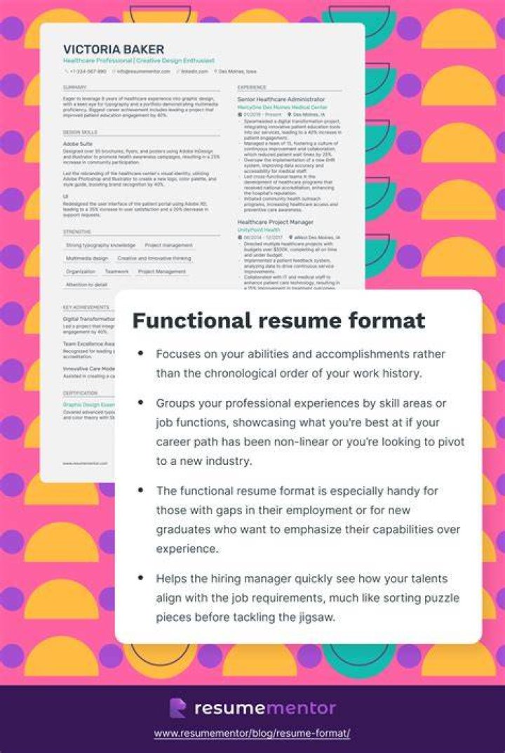 Is a functional resume bad