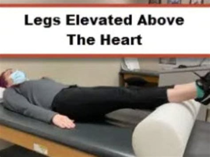 Is elevating your legs good for your heart
