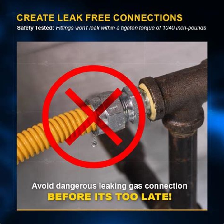 Is flex gas line safe