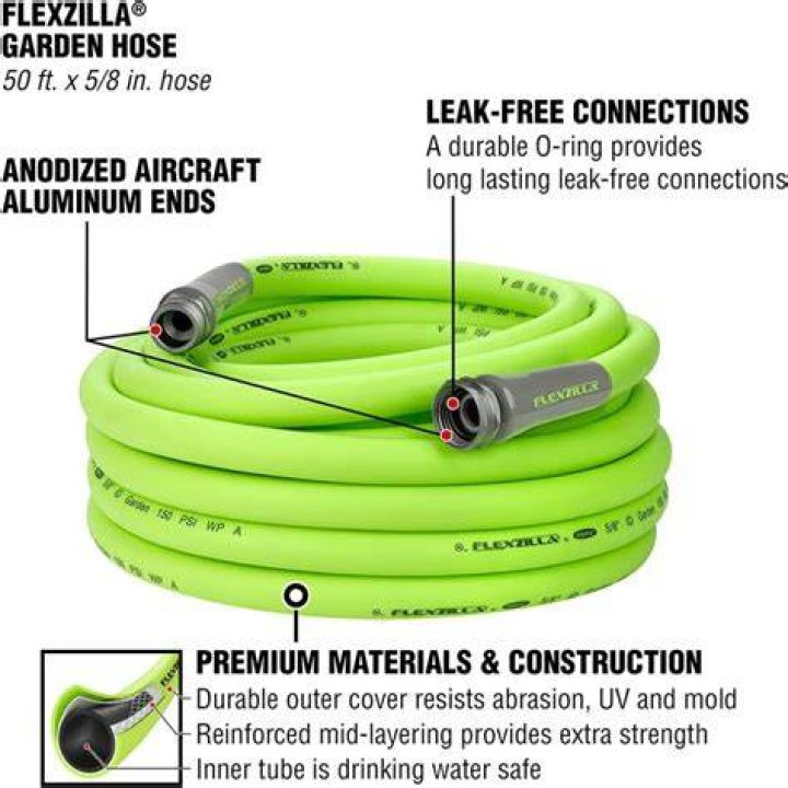 Is Flexzilla garden hose drinking water safe